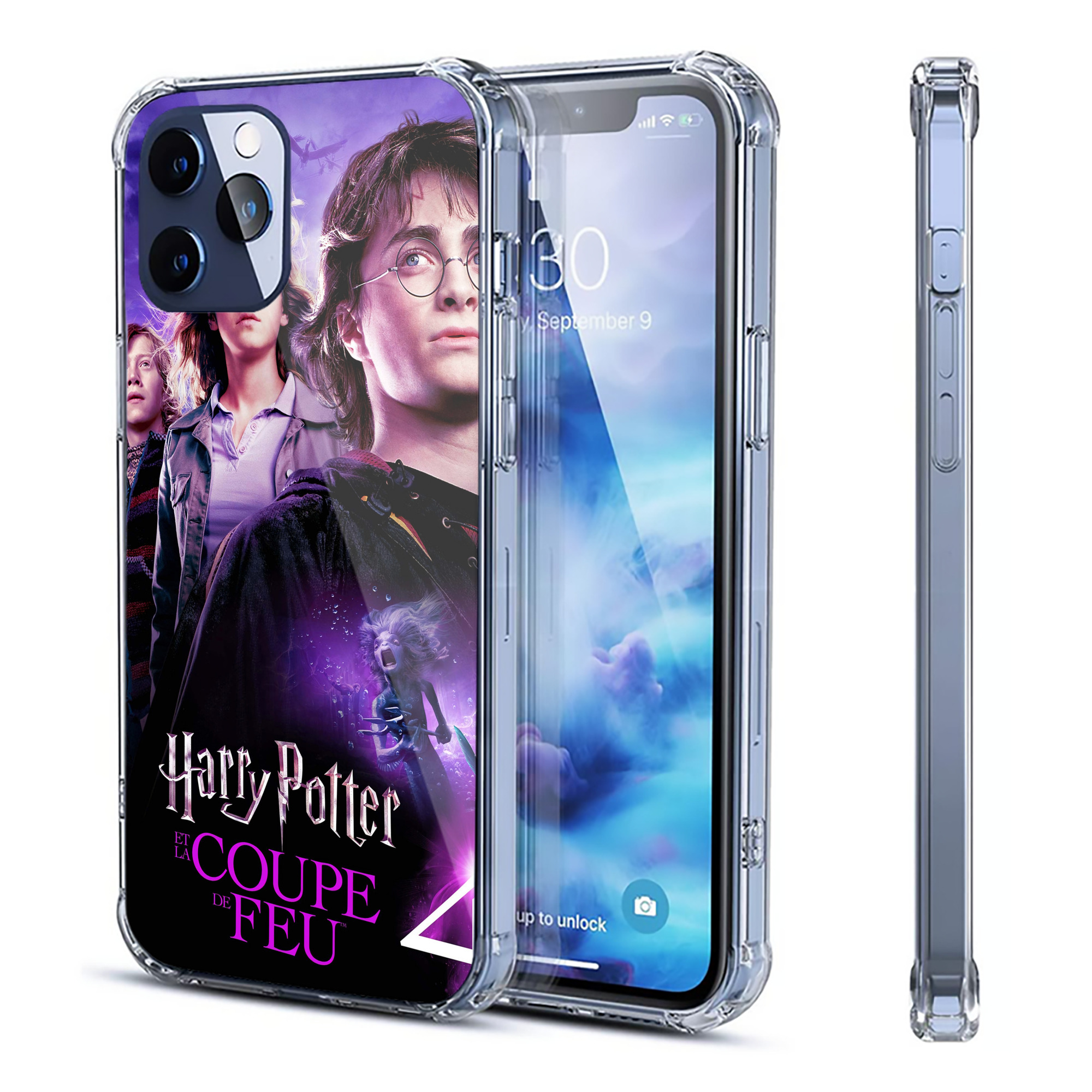 （画像用） Harry Potter ハリー・ポッターシリーズ 【iPhone 12シリーズ対応】透明スマホケース（クリアソフトケース）